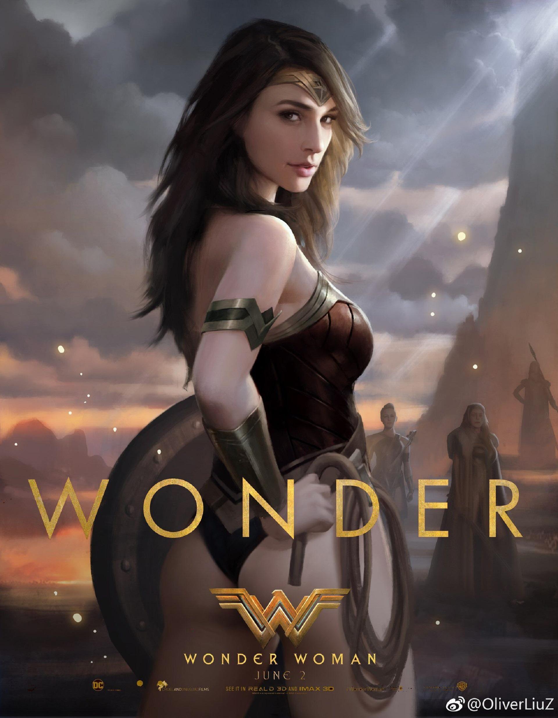 Wallpaper 4k Wonder Woman Fan Art HD Gal gadot HD 4k