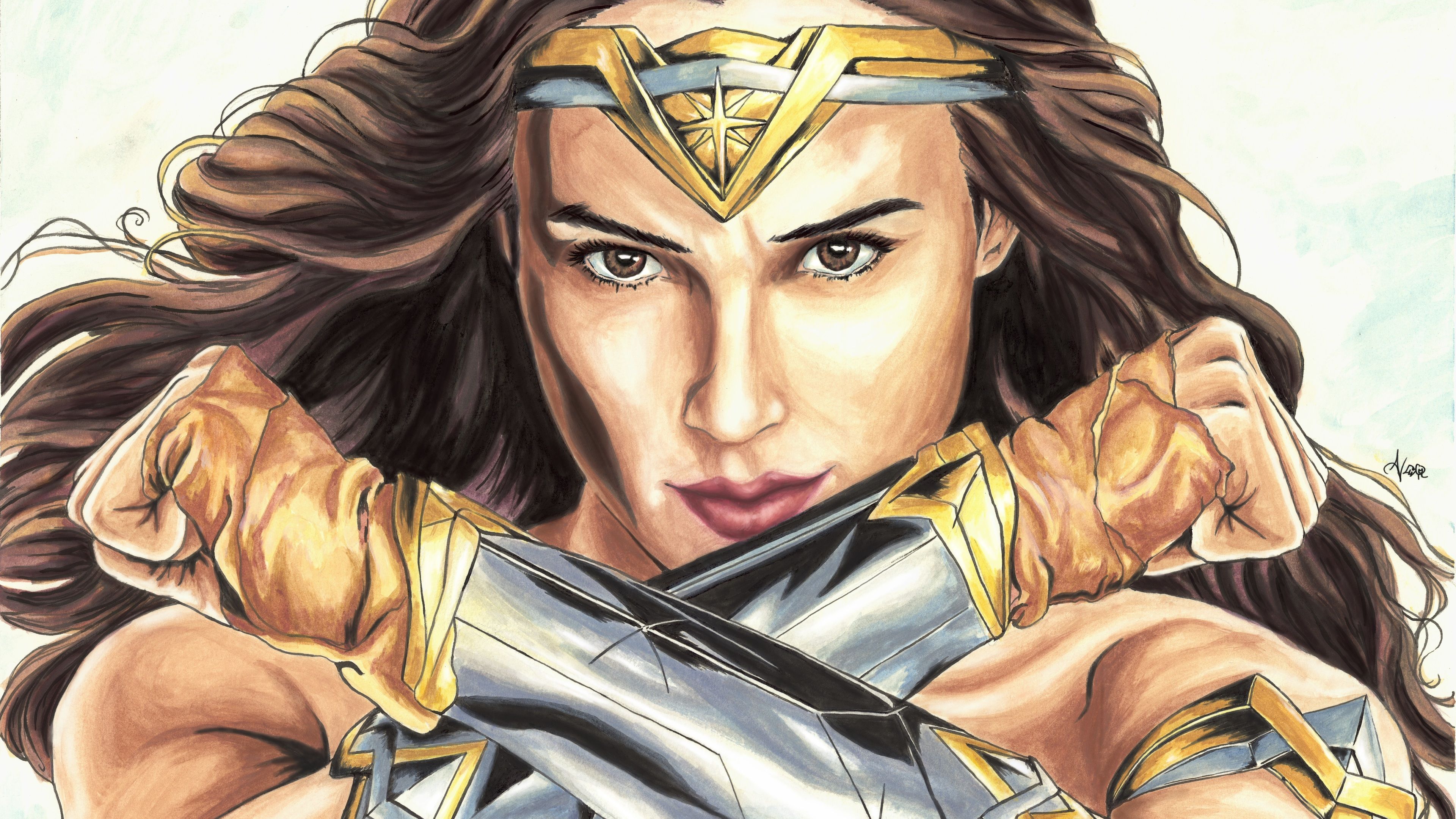 Wonder Woman Artworks 4k wonder woman wallpaper