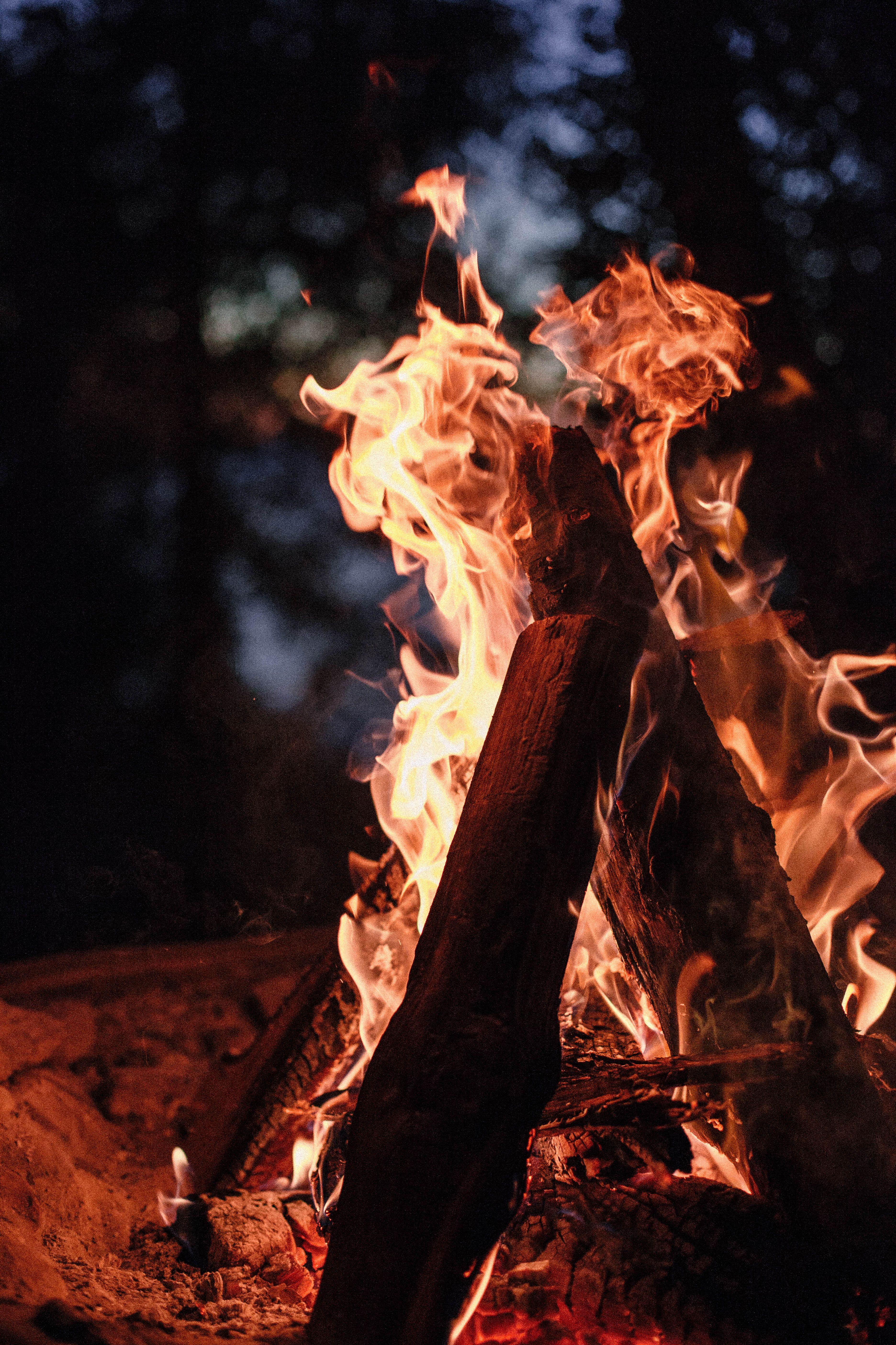 Campfire. Cool background, Instagram, Fire