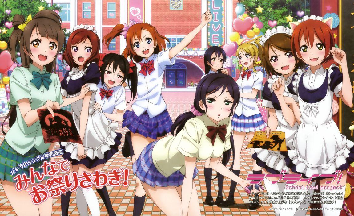 Idol anime series girls