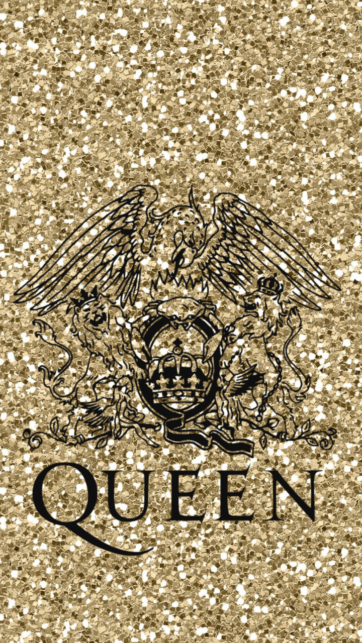 Queen Crest + Glitter