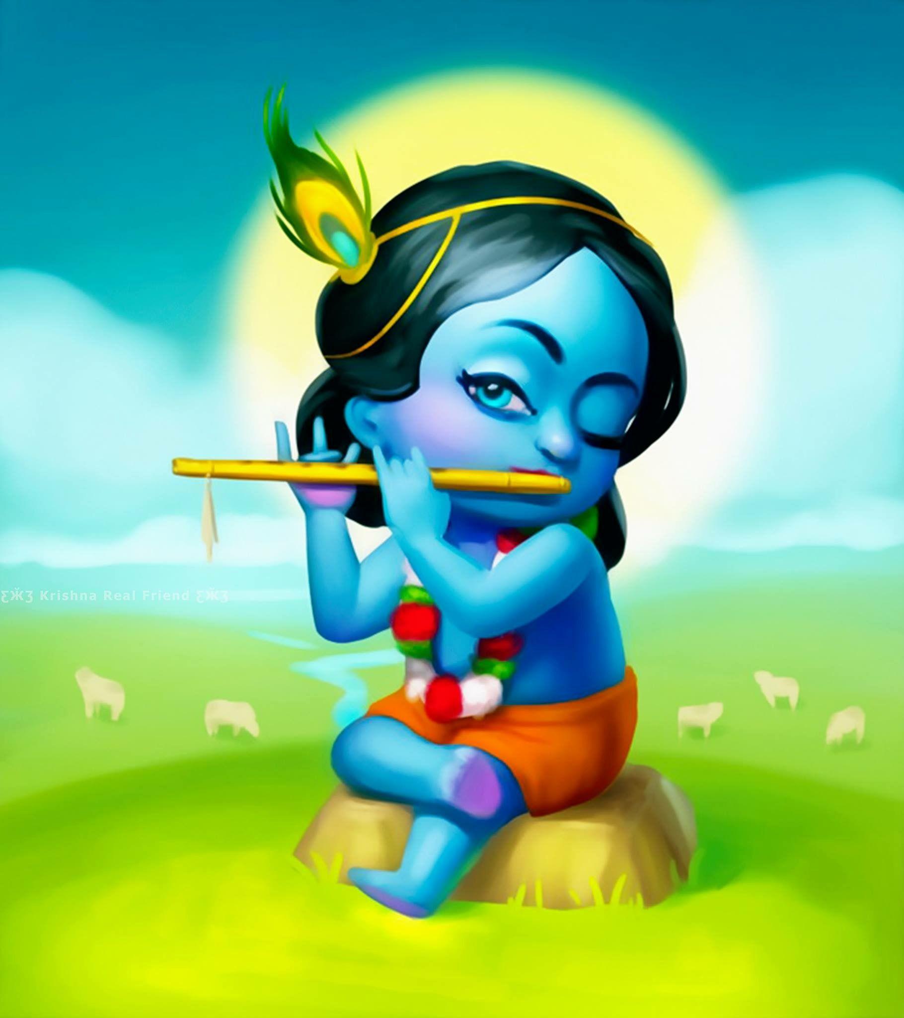 Animated Krishna Wallpaper Free Animated Krishna