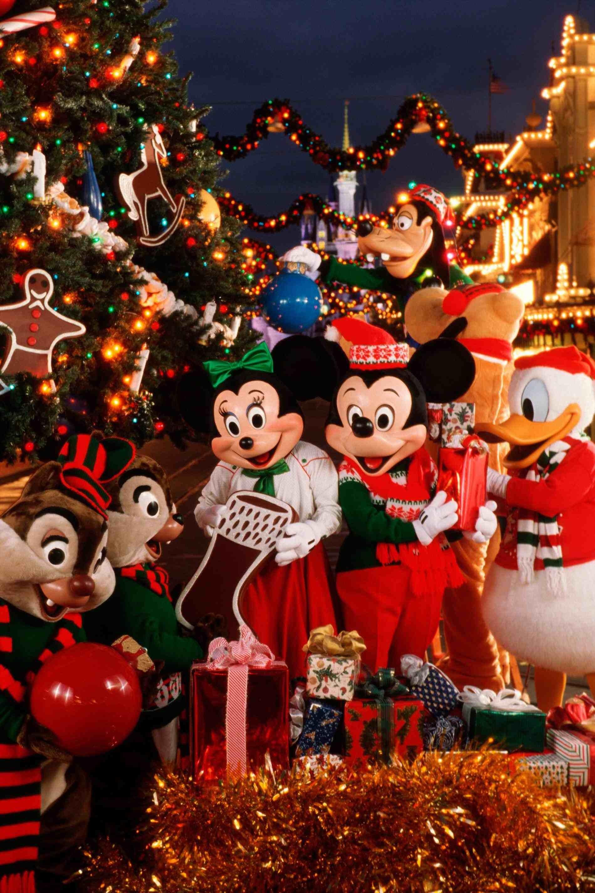 Mickey Christmas Wallpaper