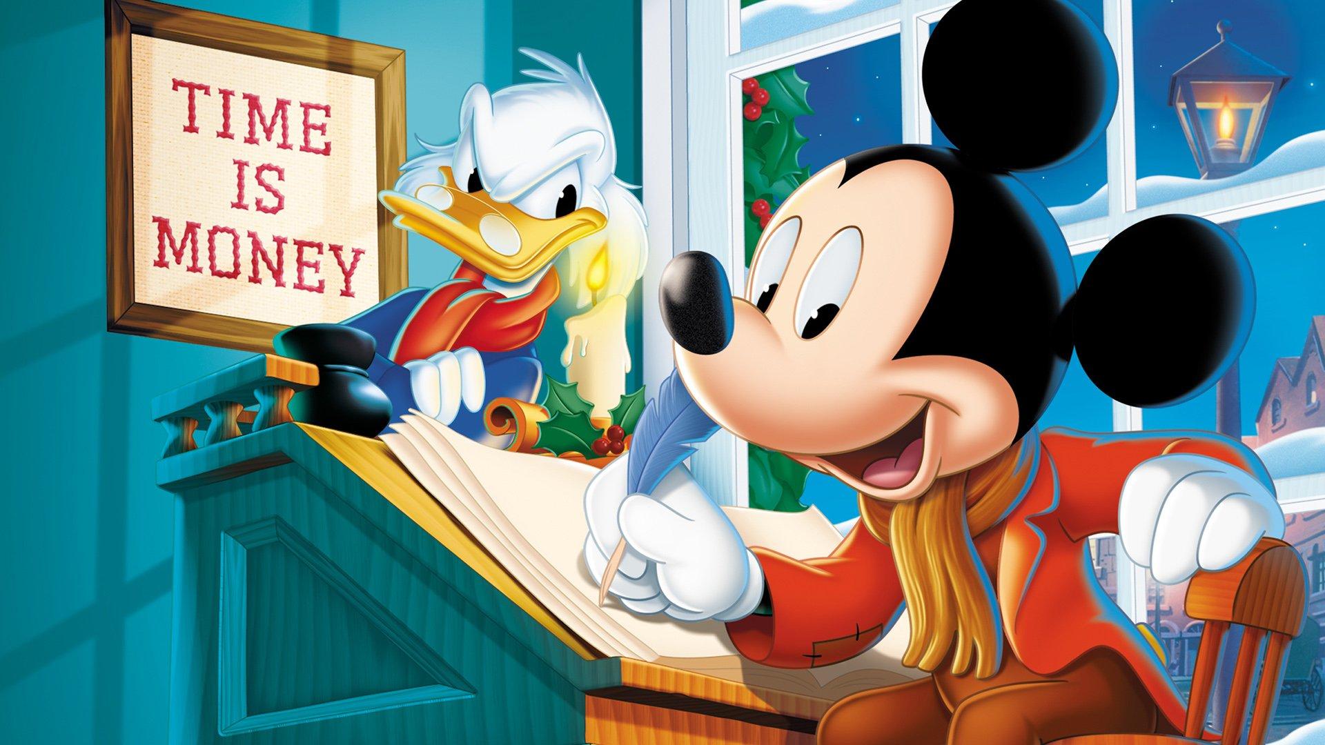 Mickey's Christmas Carol HD Wallpaper. Background Image