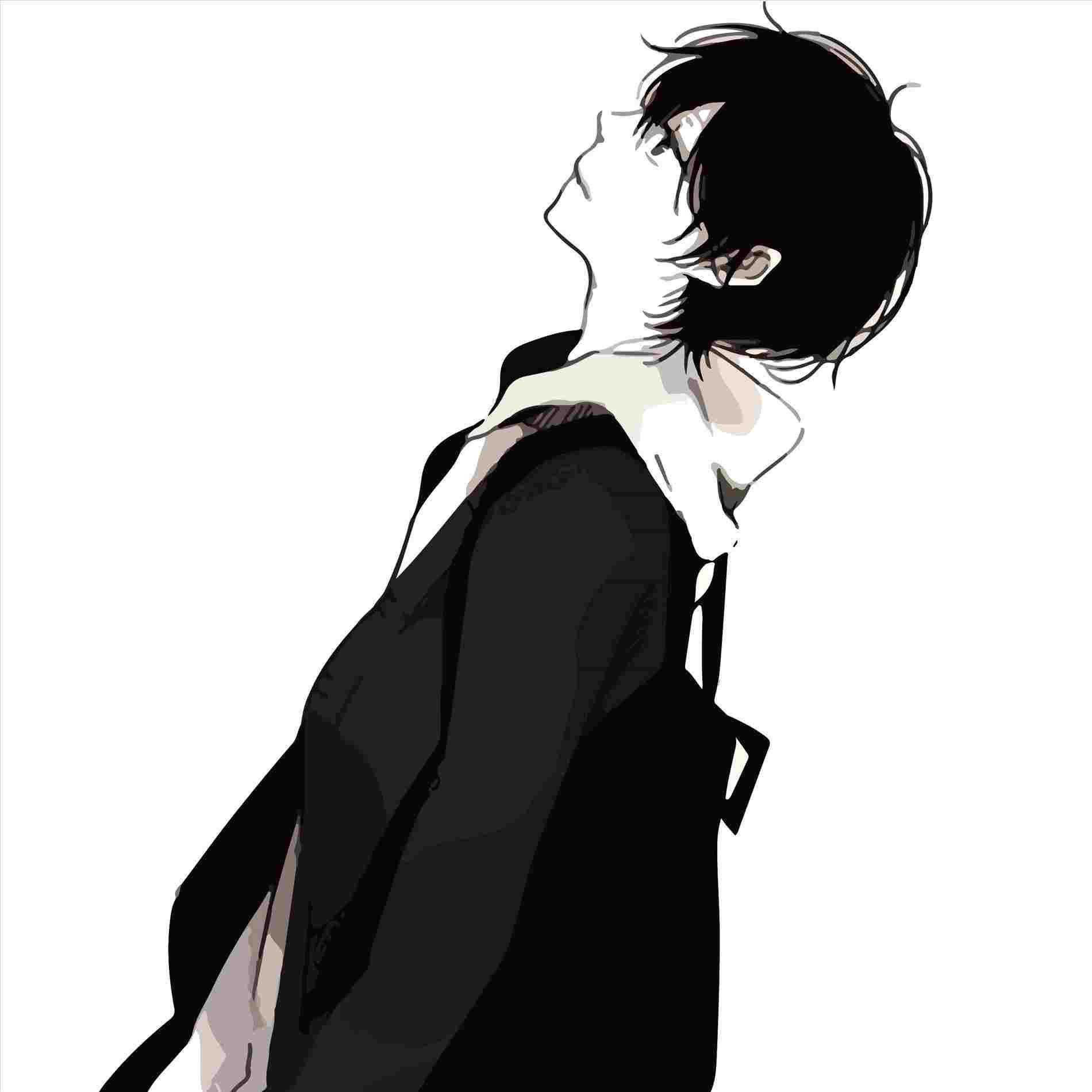 Sad Anime Boy Transparent & PNG Clipart, anime fanart boy sad HD