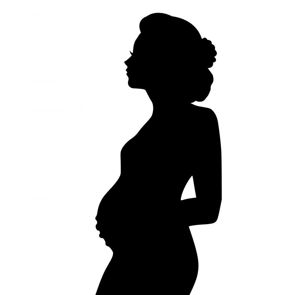 Get Free of pregnant Silhouette Online
