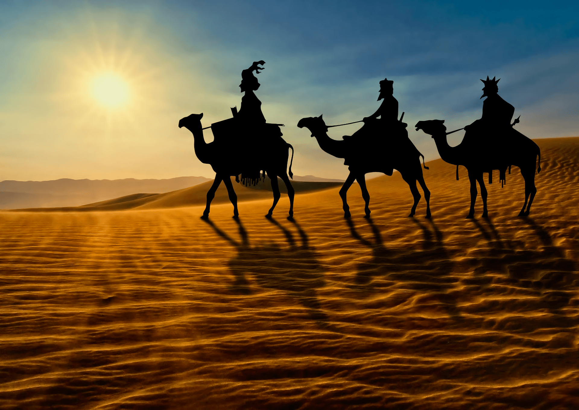 The three wise men HD Wallpaper. Background Image