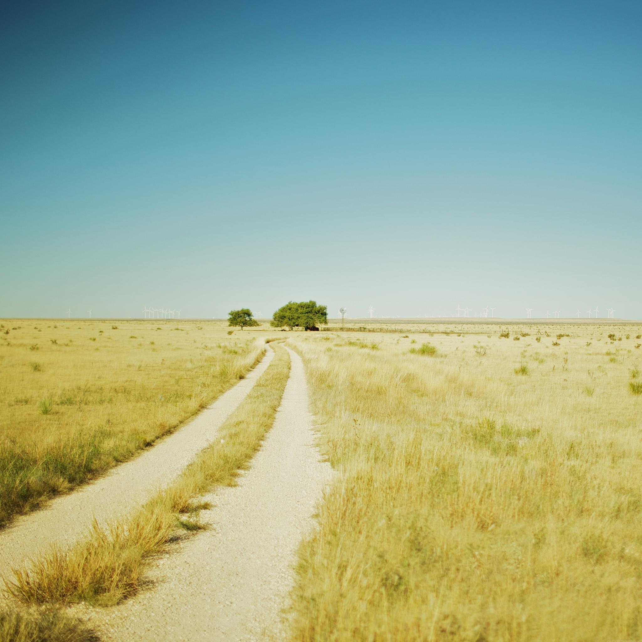 Blue Skies are Coming iPad Air Wallpaper Free Download