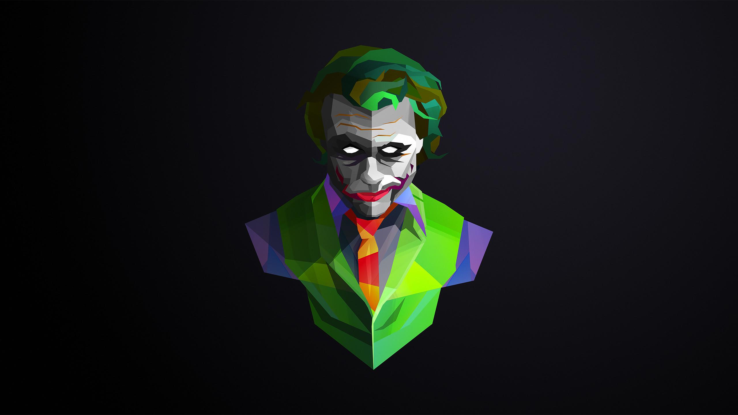 Download Joker Ledger Neon Art Wallpaper | Wallpapers.com