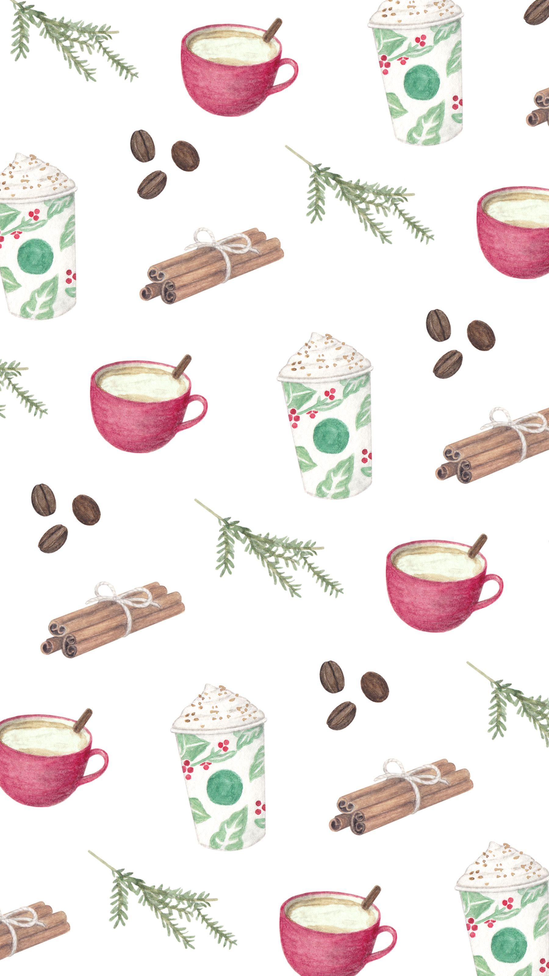 amy zhang creative. starbucks holiday cup pattern. holiday