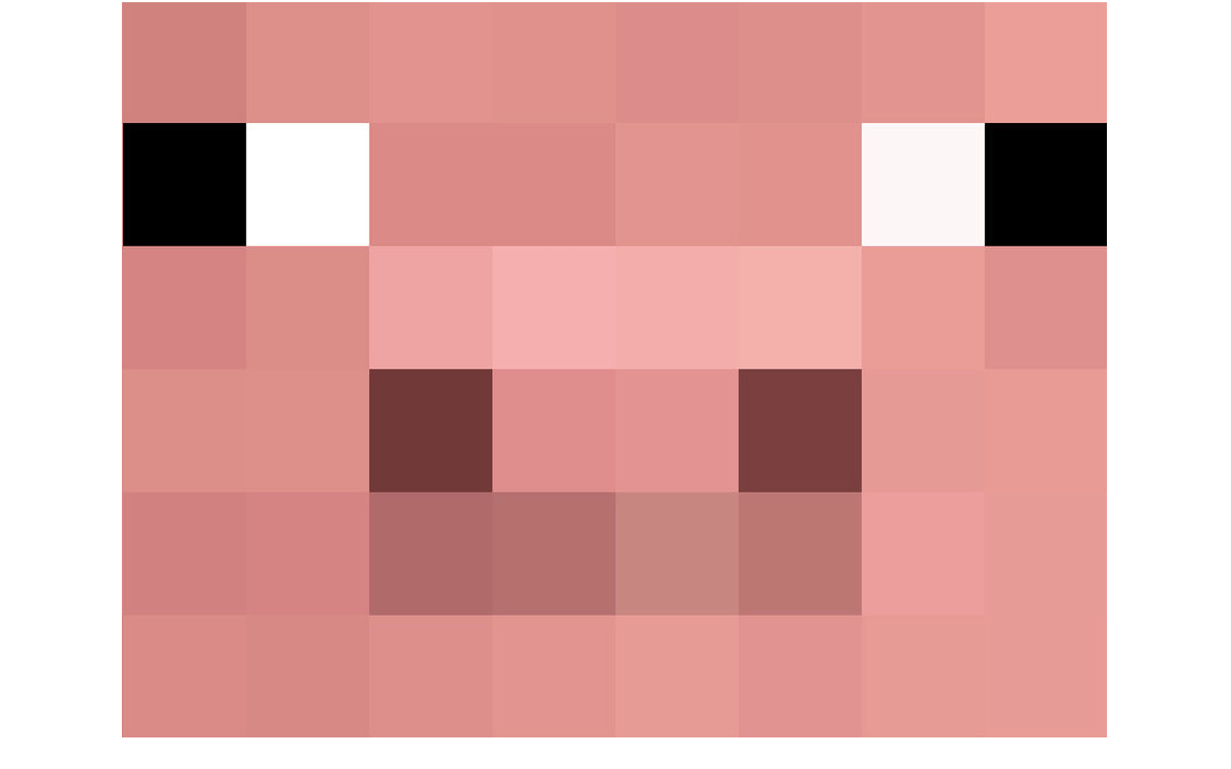 Minecraft Pig Face Pig face minecraft