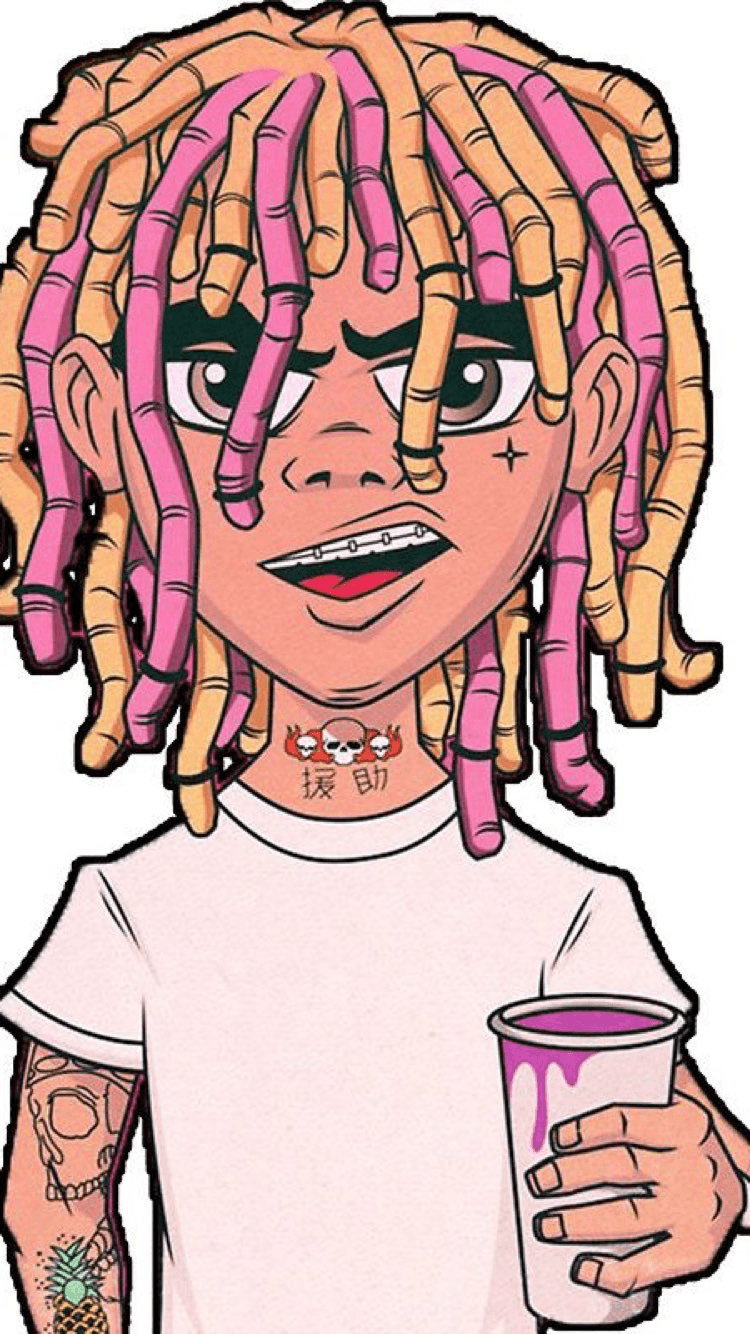 Lil slump. Lil pump, Dope cartoon art