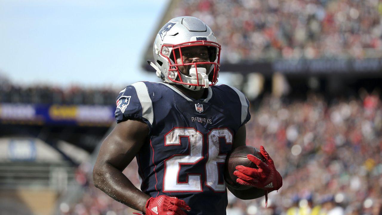 Sony Michel present, Shaq Mason missing from Patriots