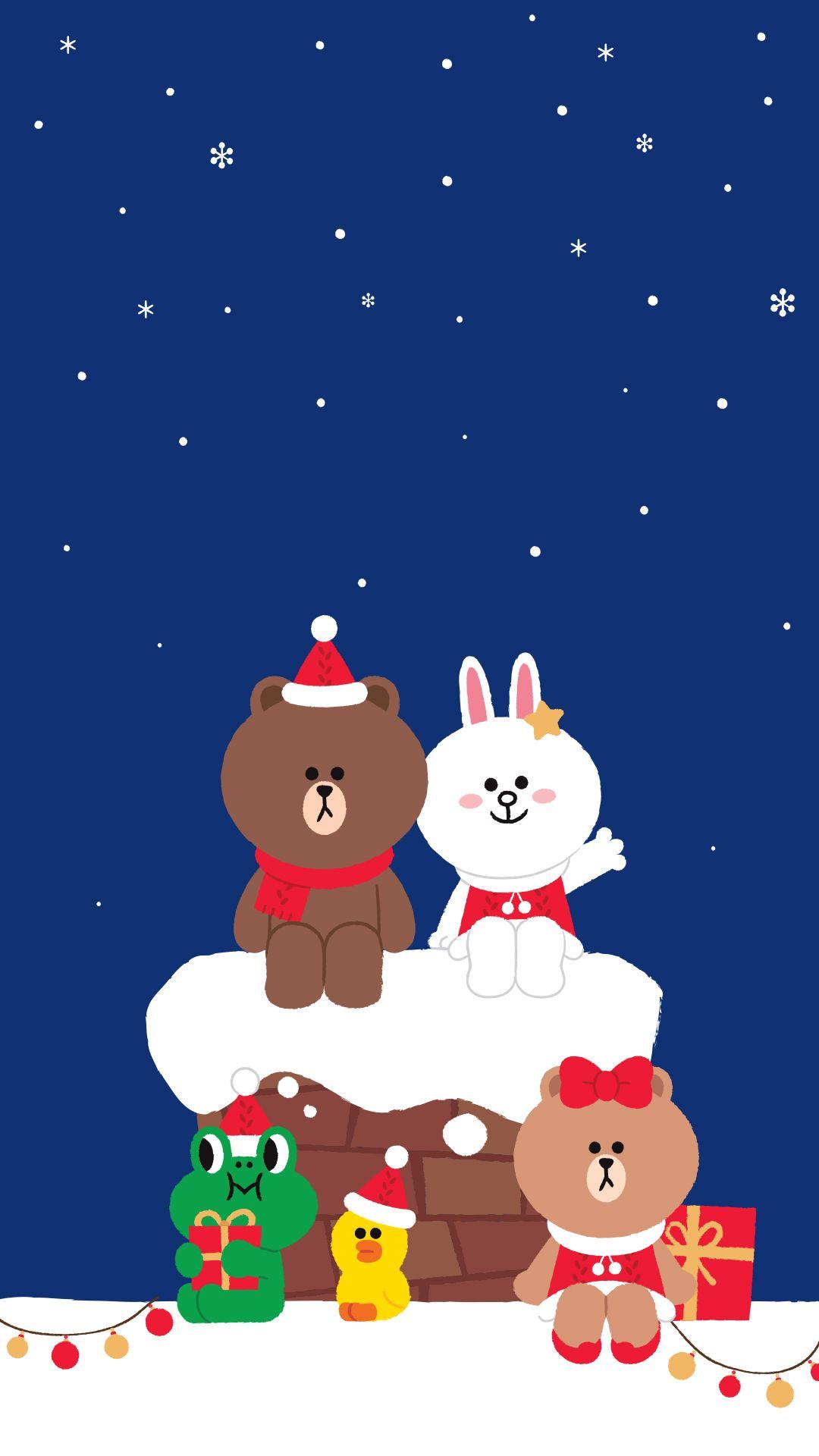 Brown Cony Christmas Wallpapers - Wallpaper Cave