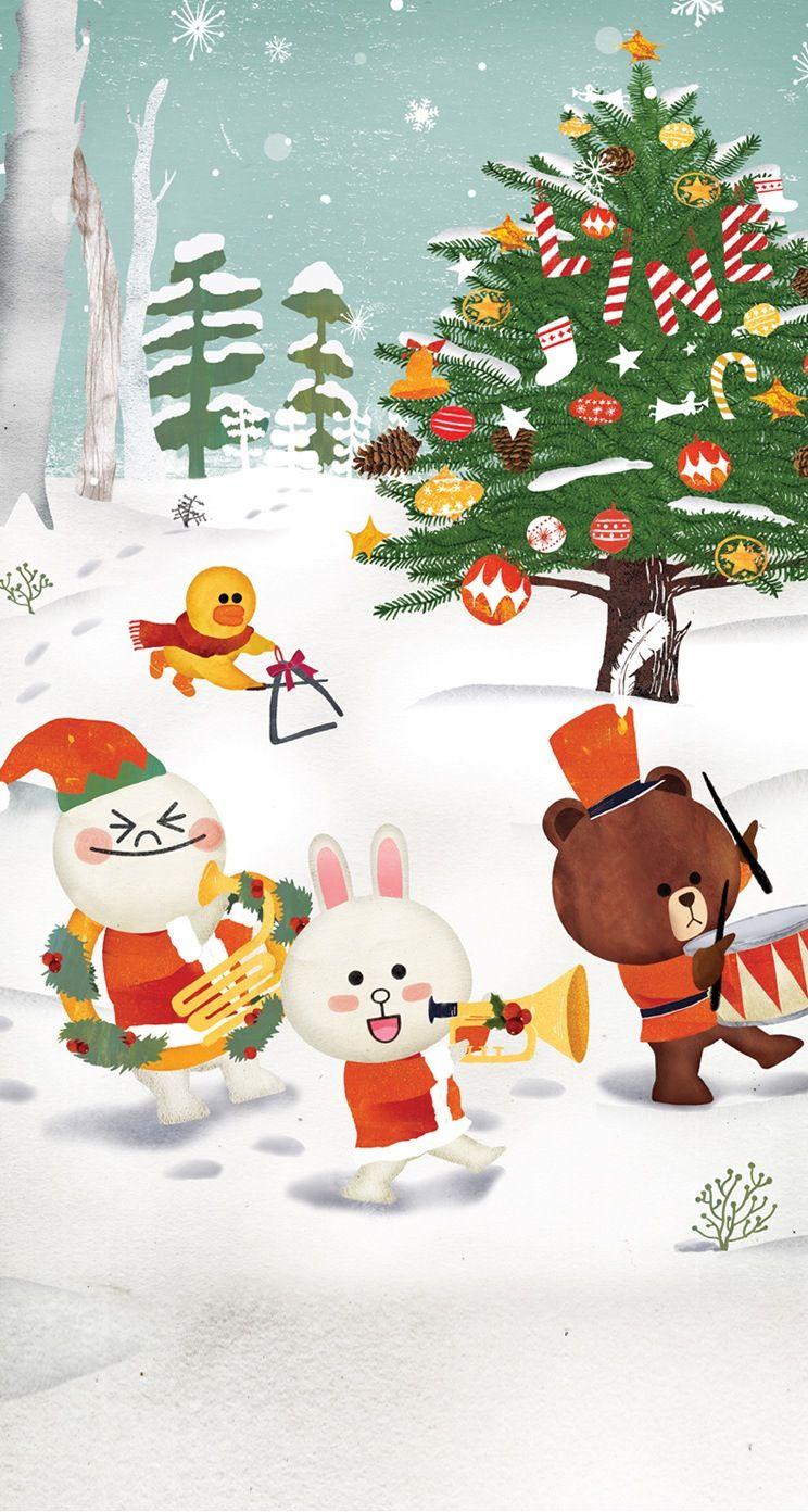 Brown Cony Christmas Wallpapers - Wallpaper Cave