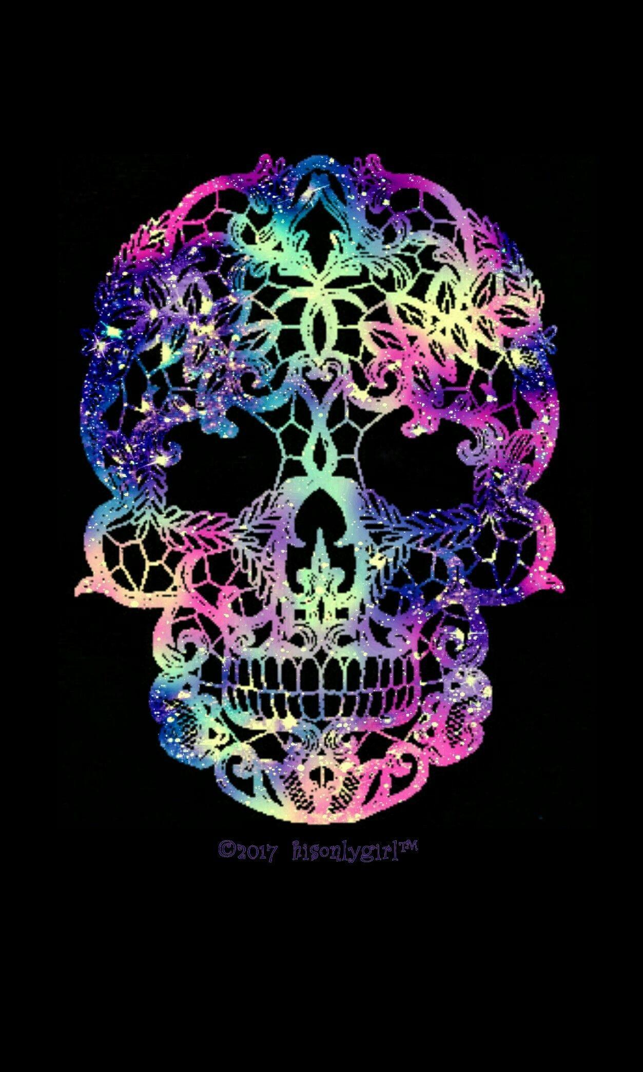 100 Colorful Skull Wallpapers  Wallpaperscom