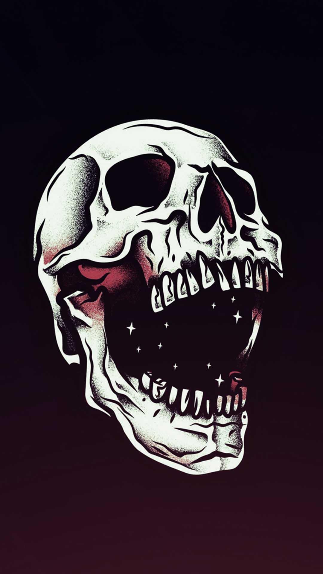 Skull Wallpaper HD iPhone X
