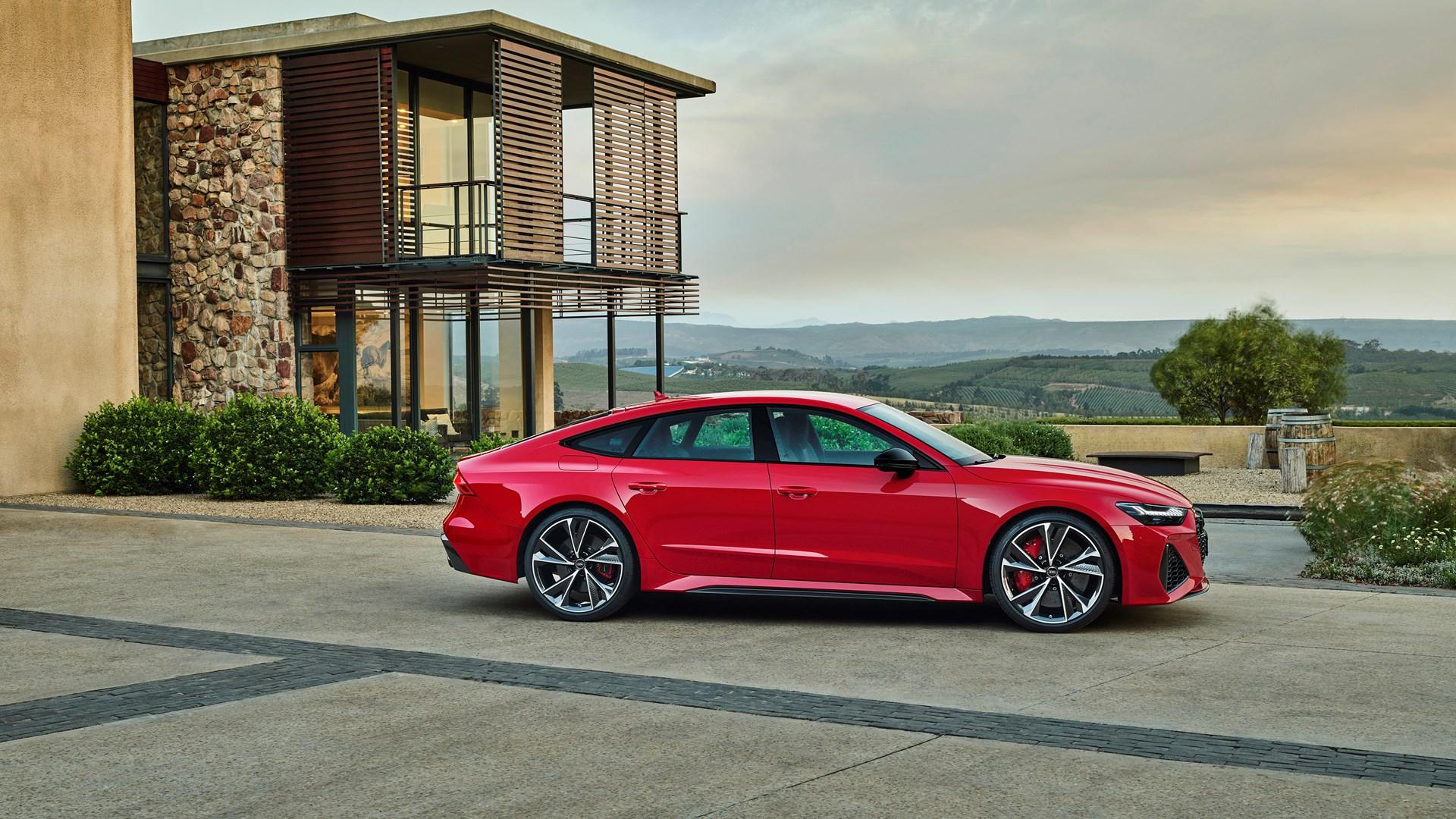 New Audi RS7 Lands With 591 Hp Twin Turbo V 250 Km H Top