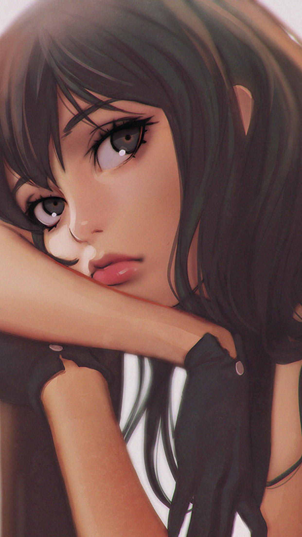 iPhone 6 wallpaper. ilya girl face