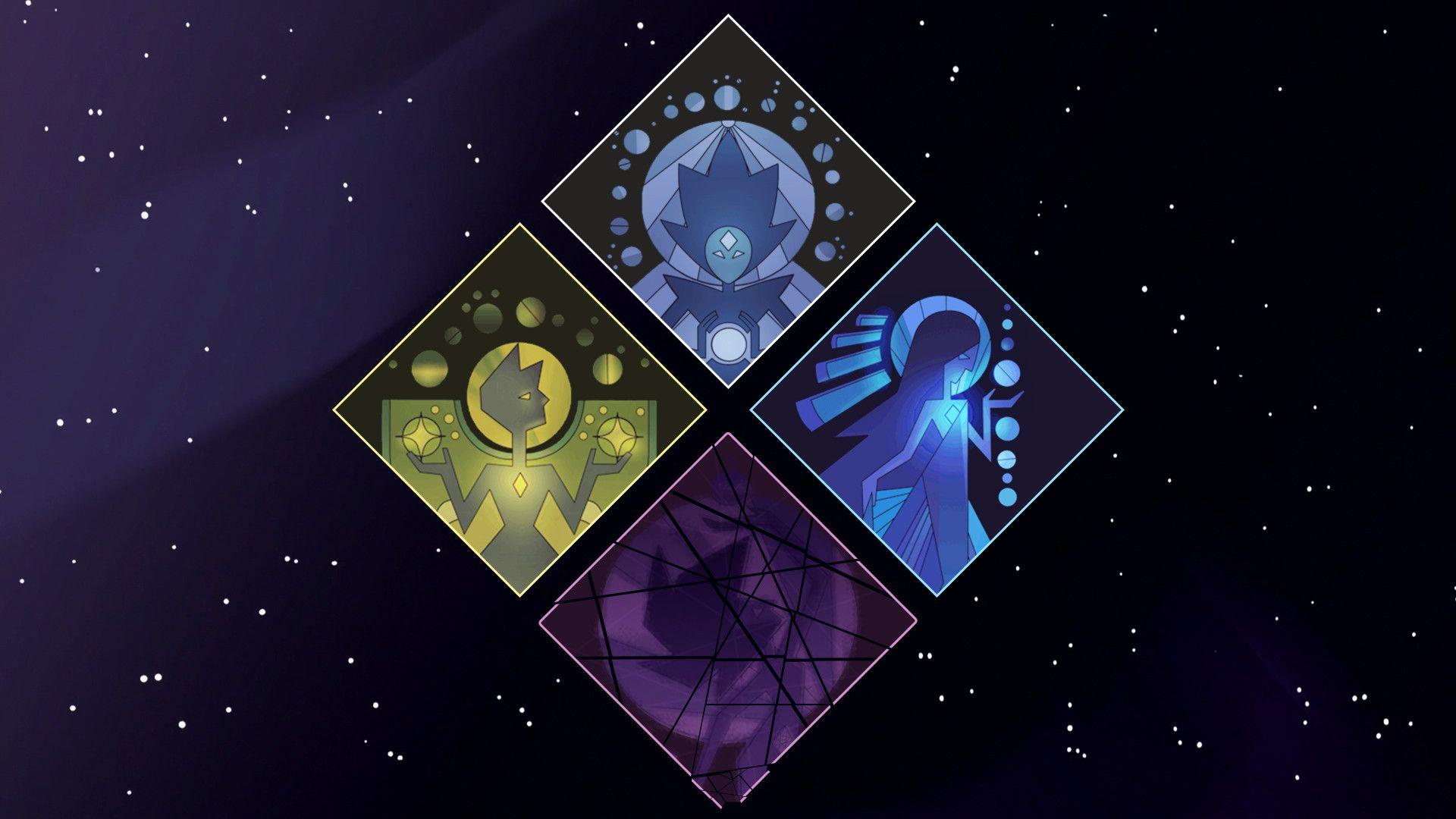 I made a background using The Diamond Authority's