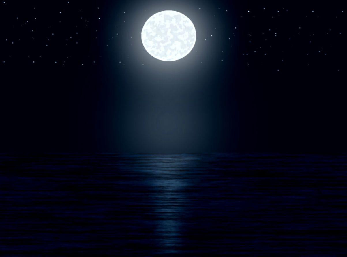 Sky Night Ocean Stars Moon Wallpaper Skies Sky HD 169