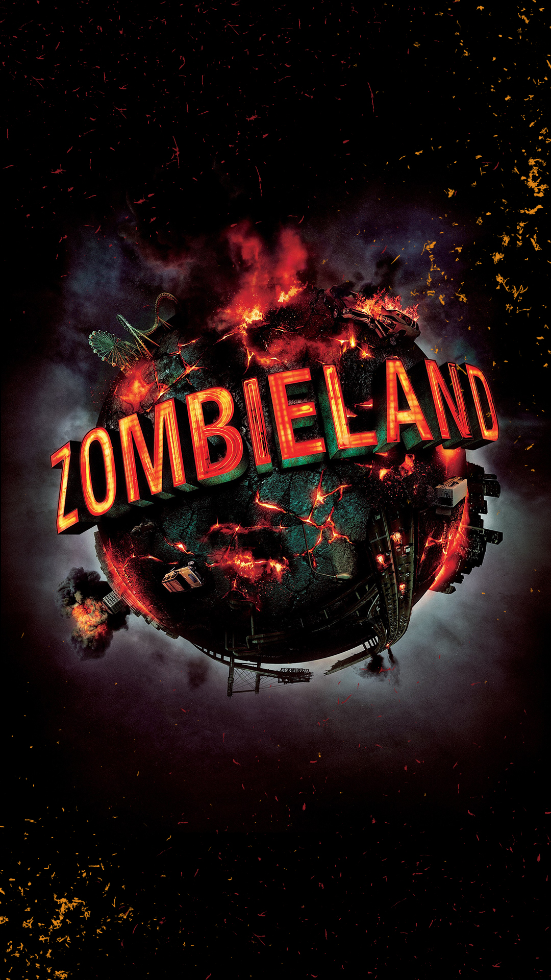 Zombie Land iPhone Background