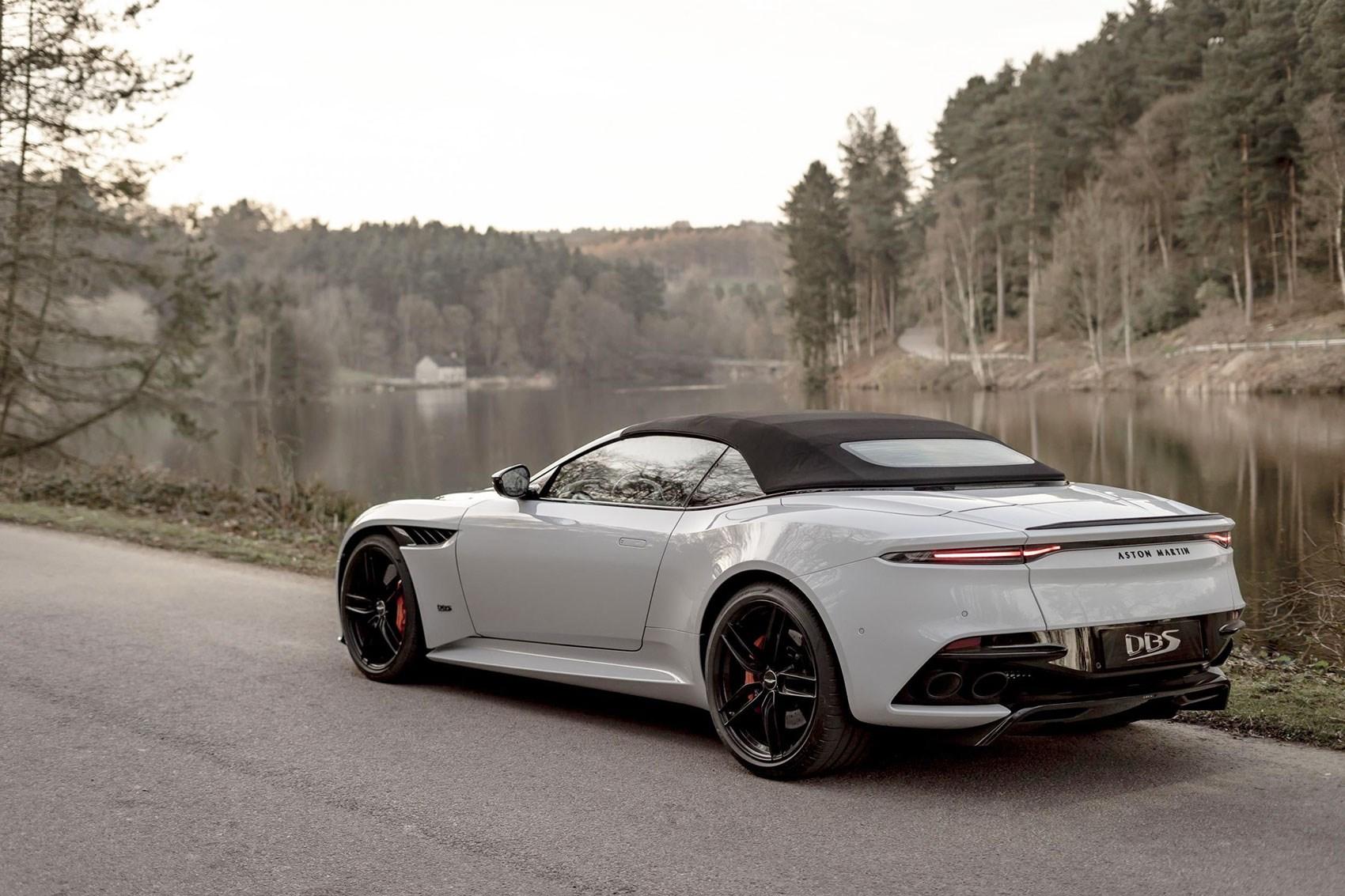 Aston Martin DBS Superleggera Concorde. a supersonic