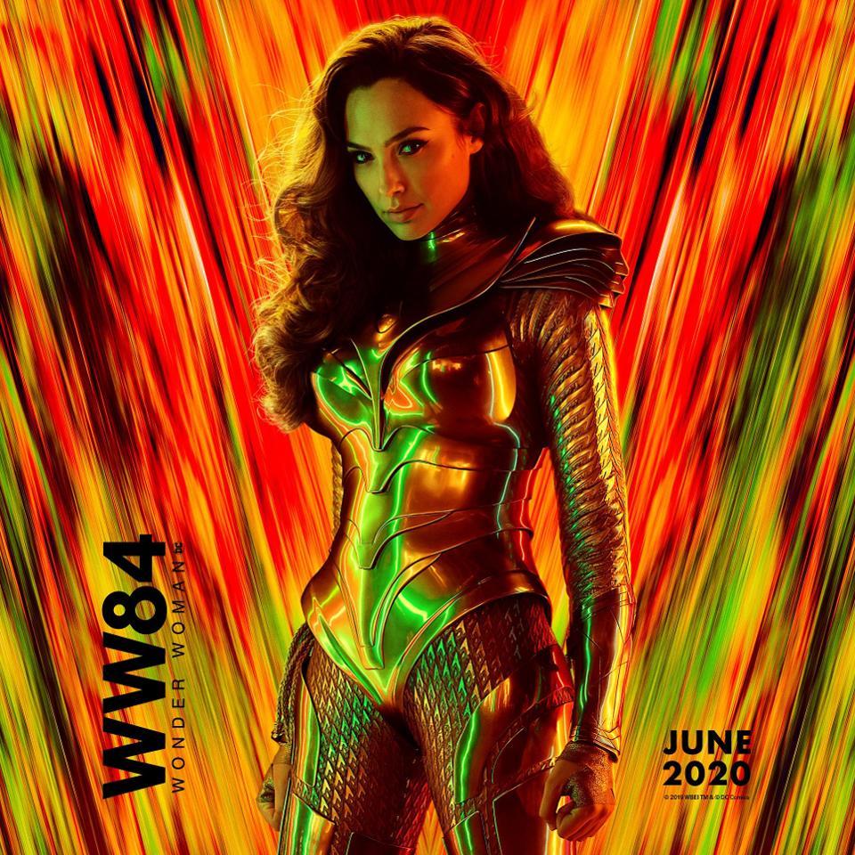 Gal Gadot Rides The Lighting In The First 'Wonder Woman 1984