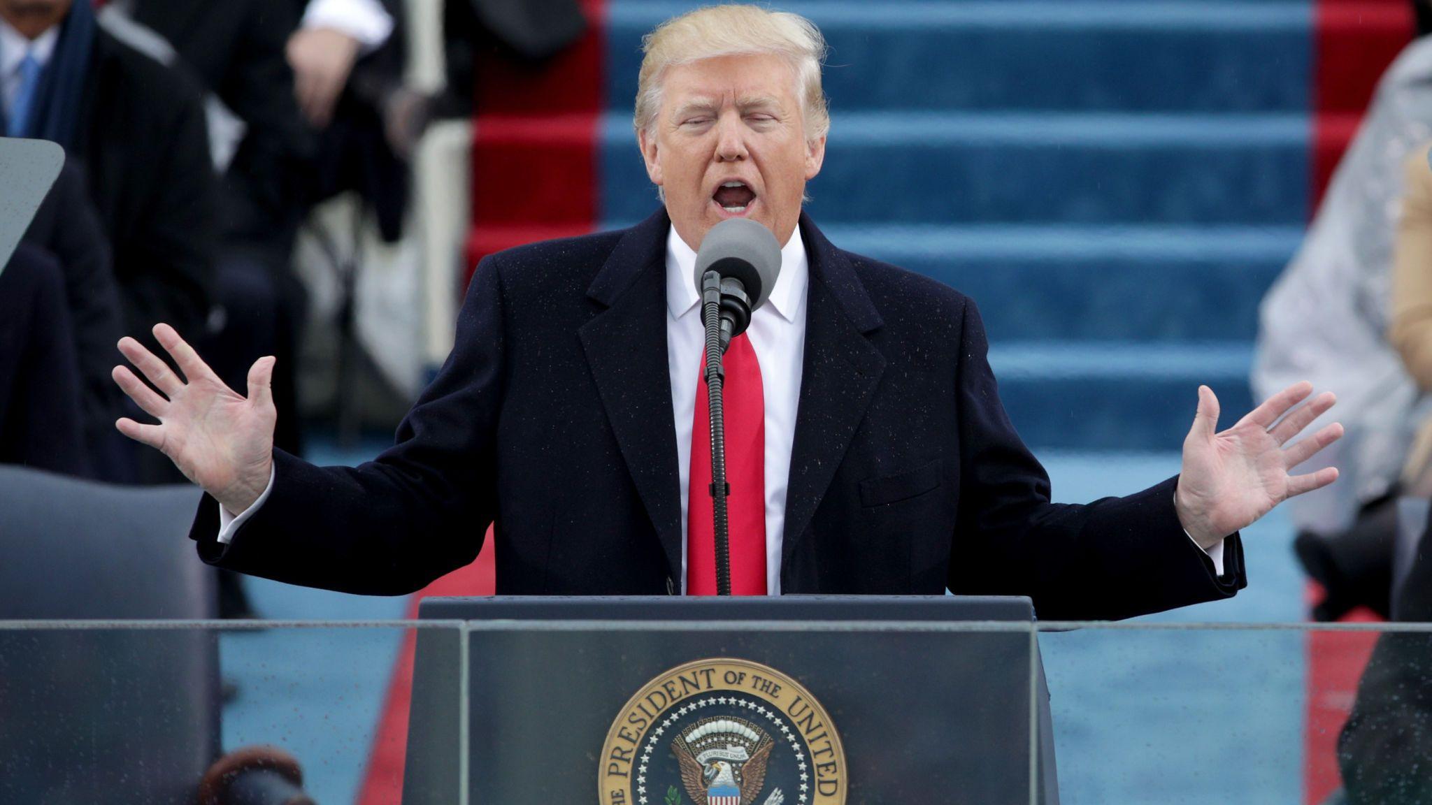 Donald Trump Inauguration Speech, HD Wallpaper