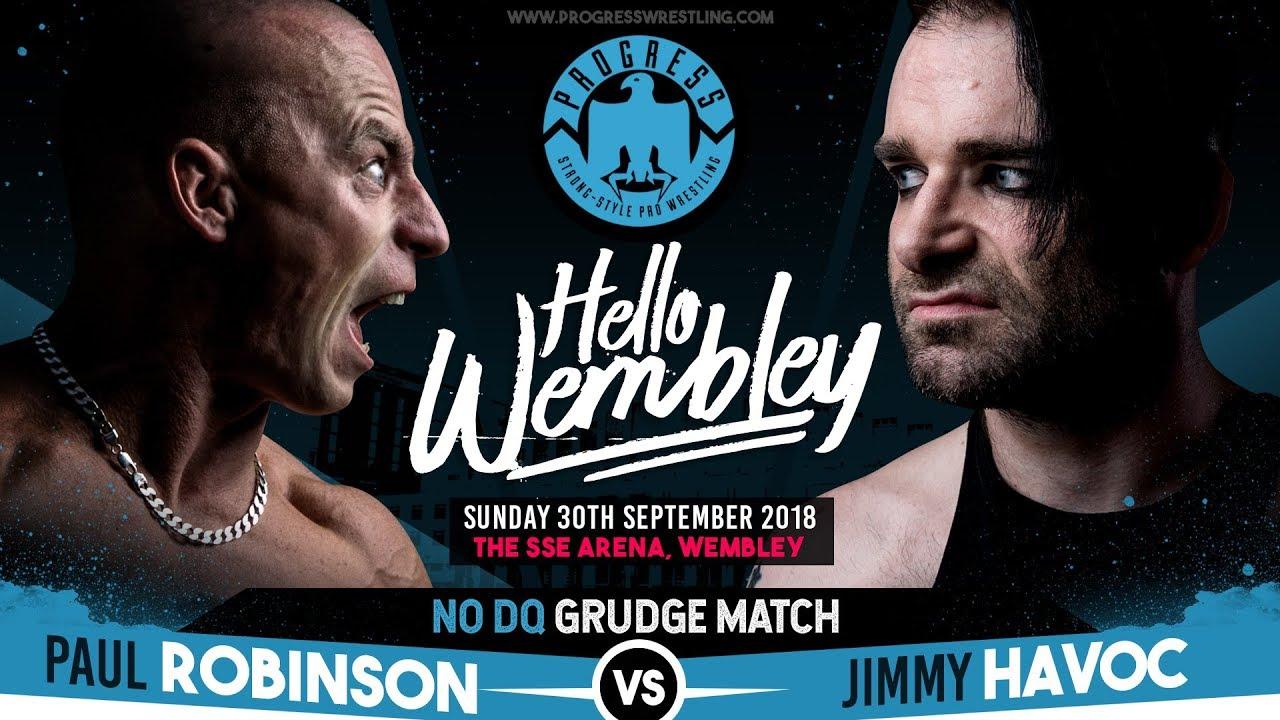 Hello Wembley Predictions: Paul Robinson vs Jimmy Havoc