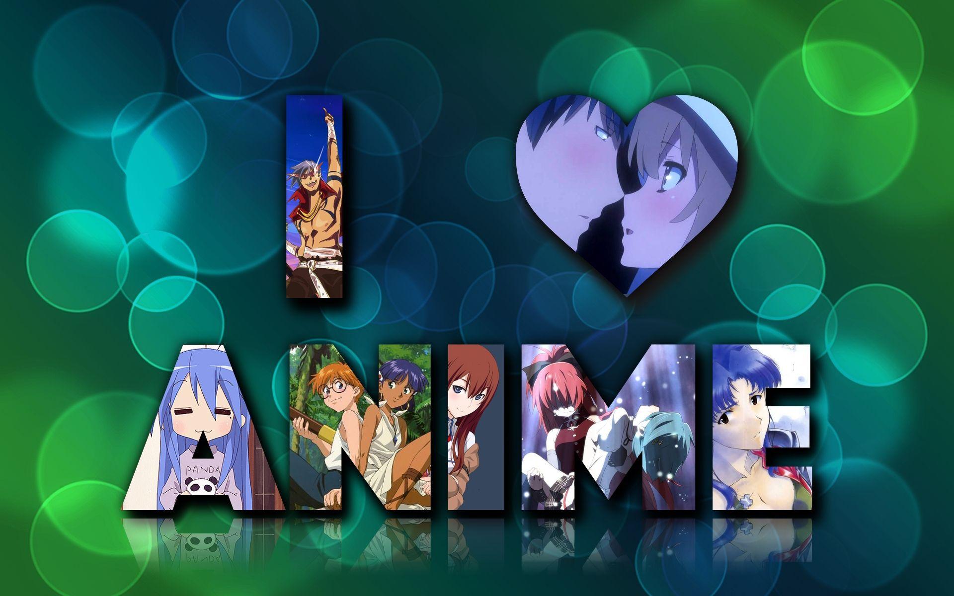 I Love Anime Wallpaper Free I Love Anime Background