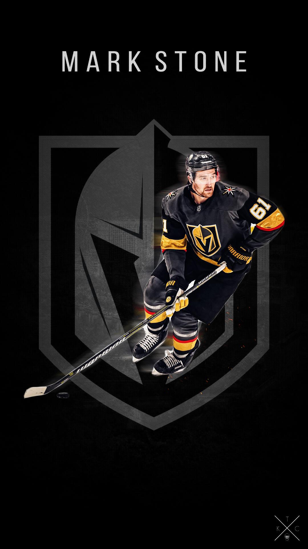 Simplistic Phone Wallpapers I made of Mark Stone : goldenknights