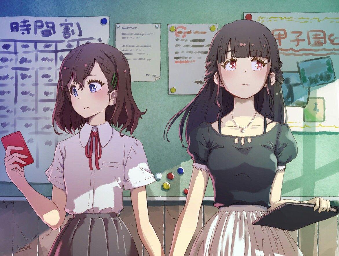 Cute Lesbian Anime Girls in 2019