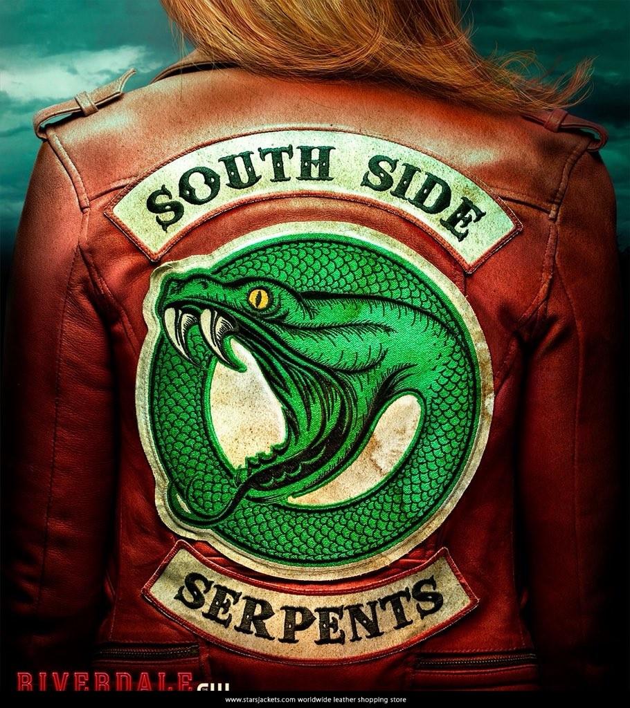 Riverdale Southside Serpents Brown Leather Jacket