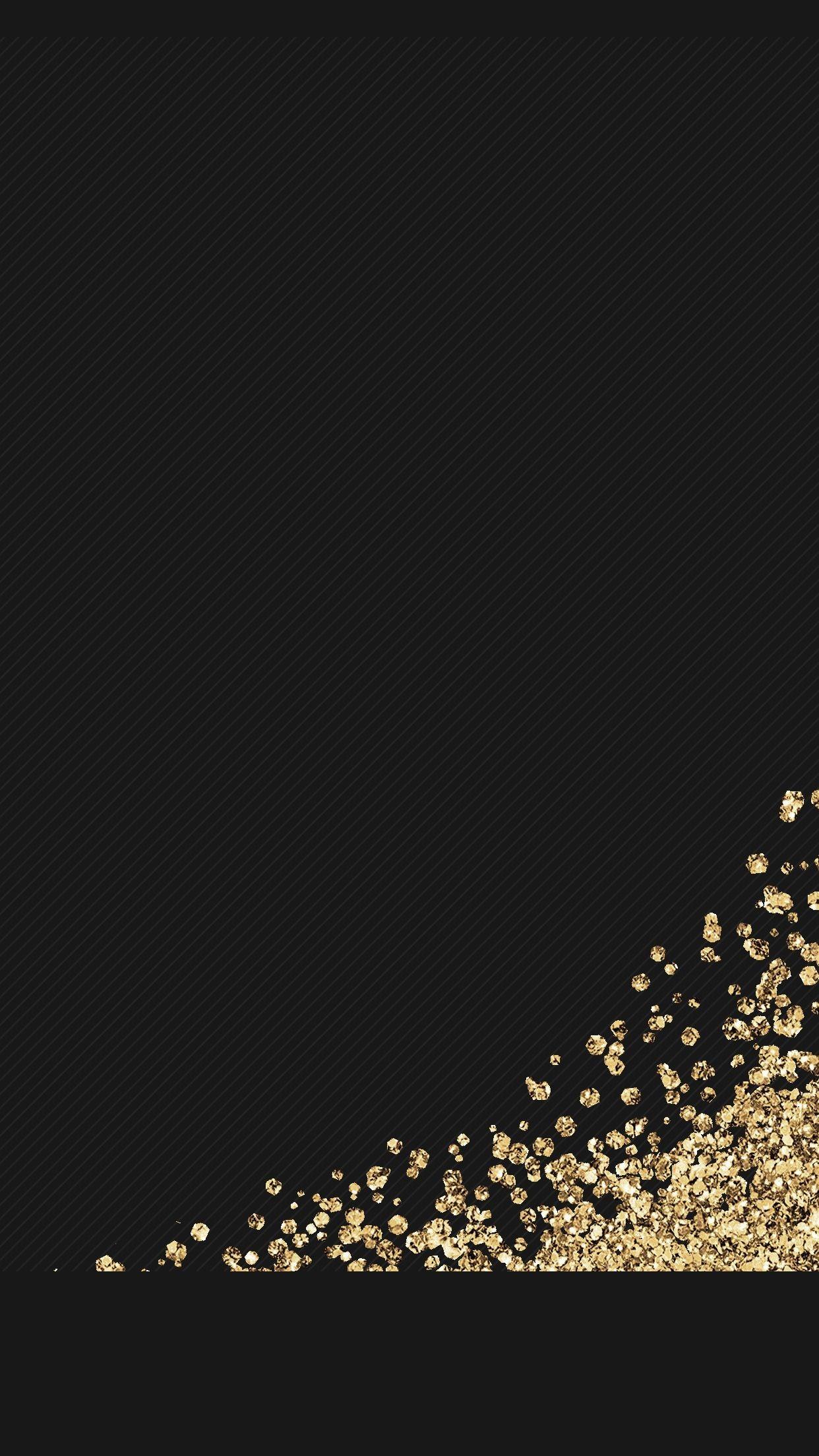 Black and Gold Desktop Wallpaper
