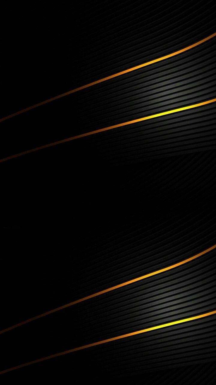 iPhone Wallpaper. Black, Yellow, Line, Light, Orange, Pattern