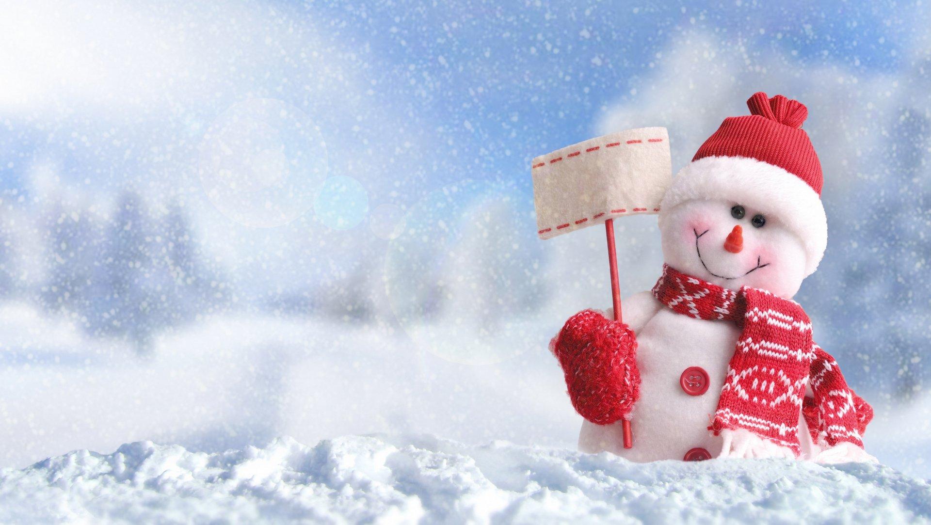 Christmas Snowmen Winter HD Wallpaper Friday In