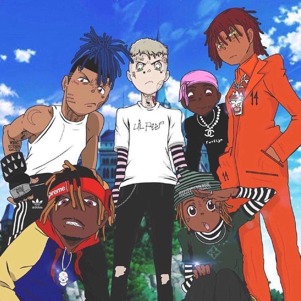 Review of juice wrld anime poster. 