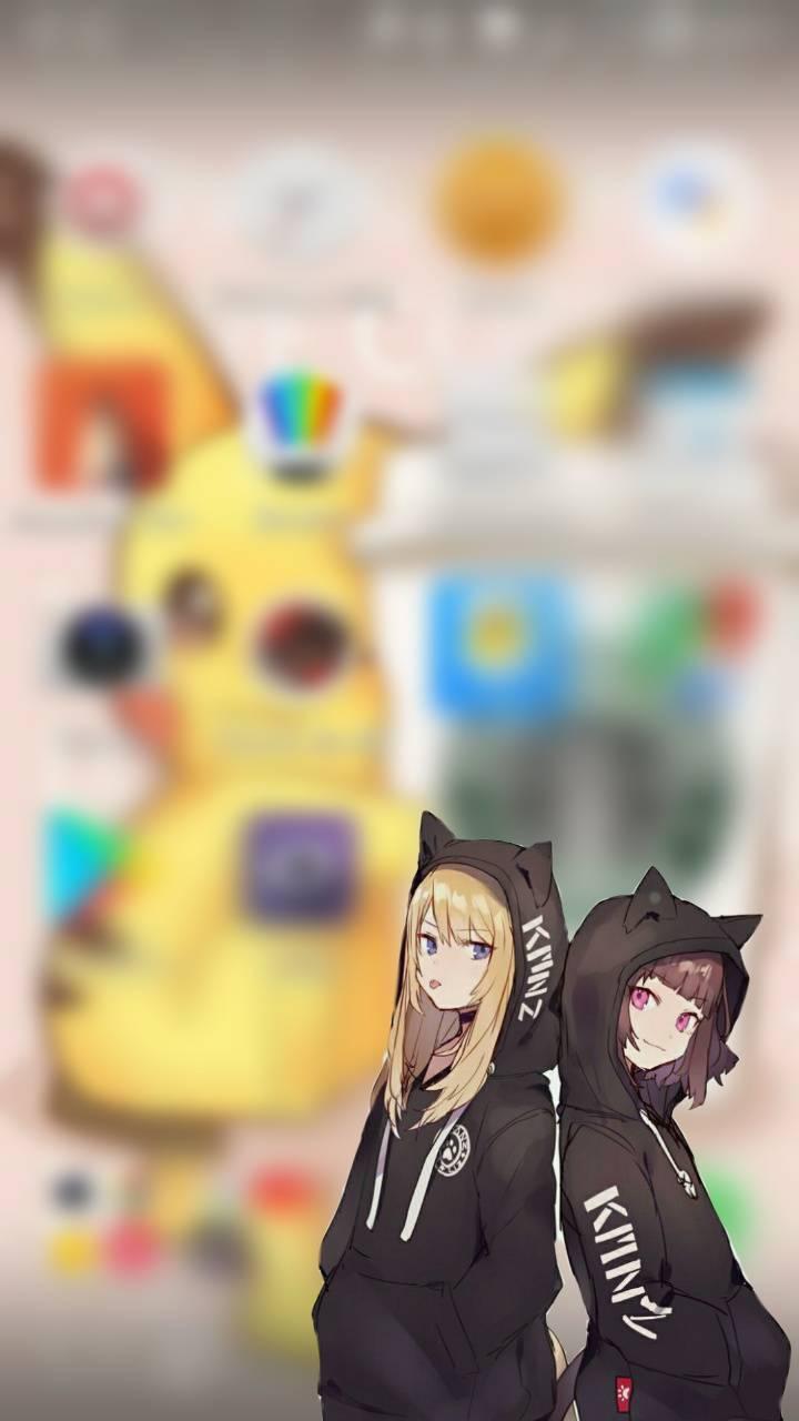 Anime best friend wallpaper