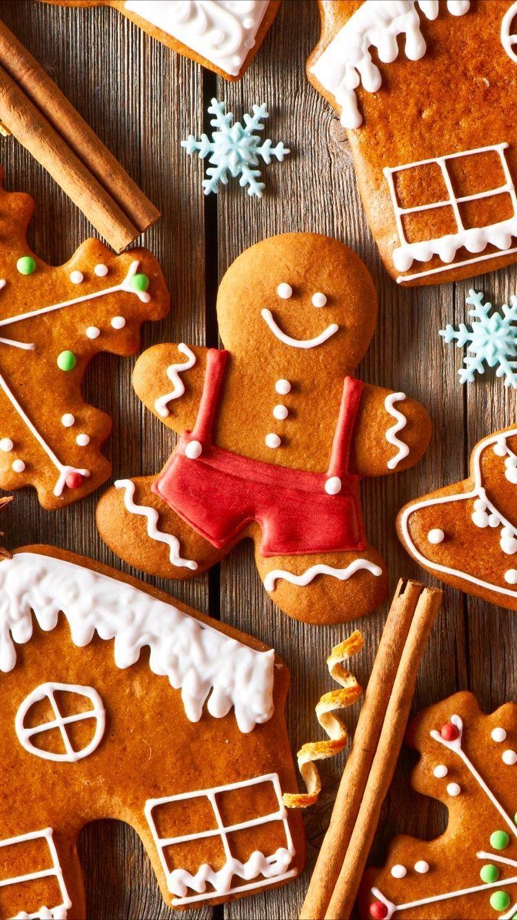 Christmas Gingerbread Wallpaper Free Christmas
