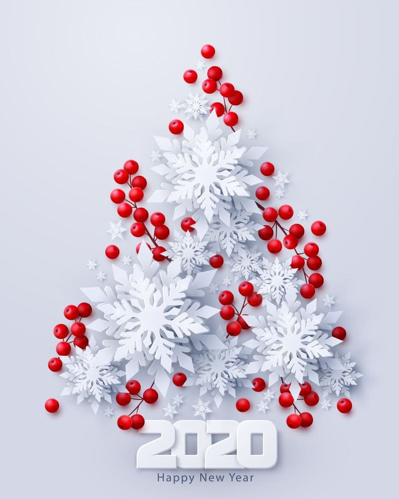 Free download Happy New Year 2020 Merry Christmas Image