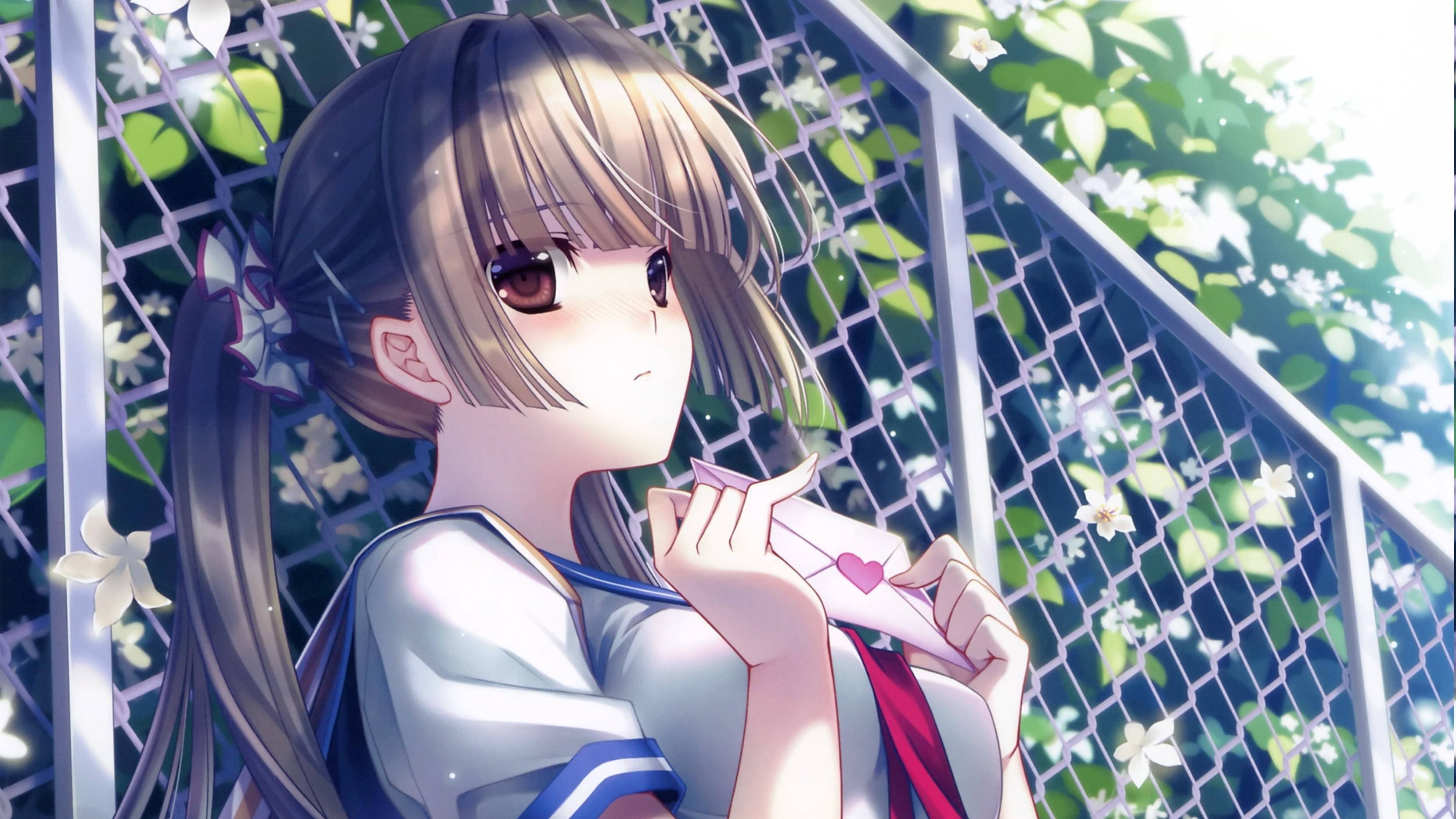 anime Girls, Anime, School Uniform Wallpaper HD / Desktop