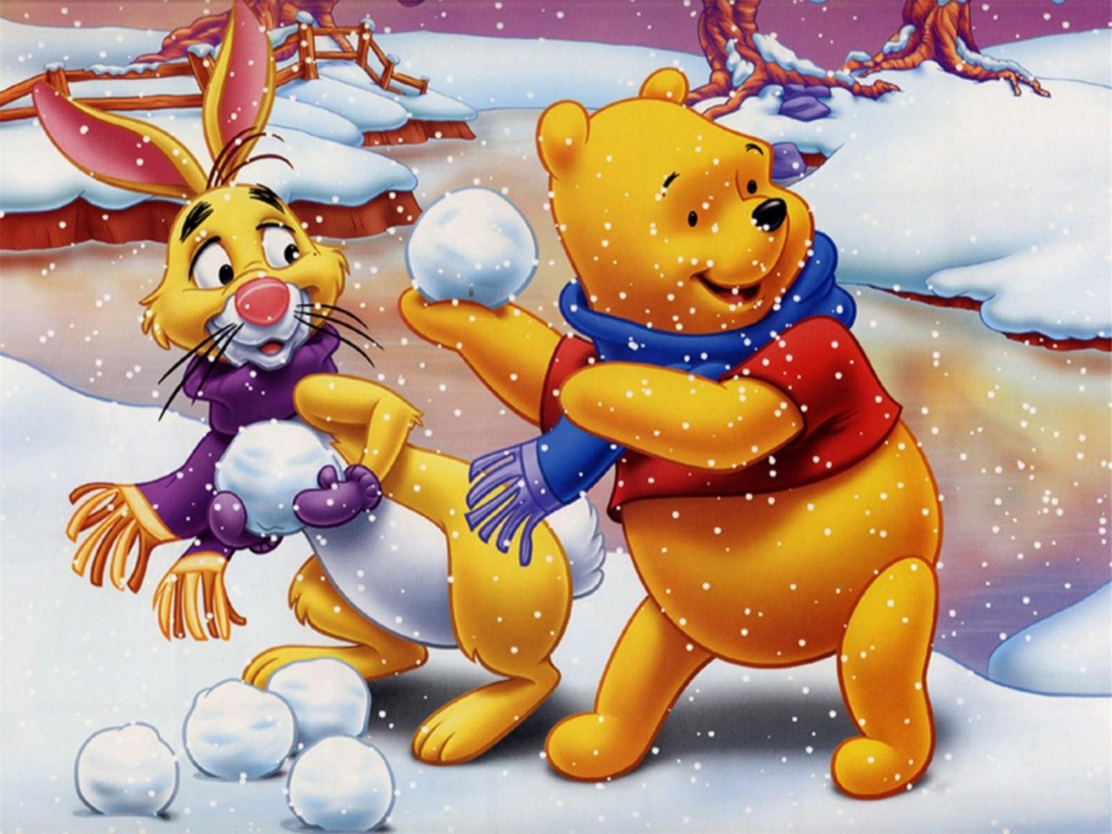 Free download winnie the pooh christmas desktop wallpaper