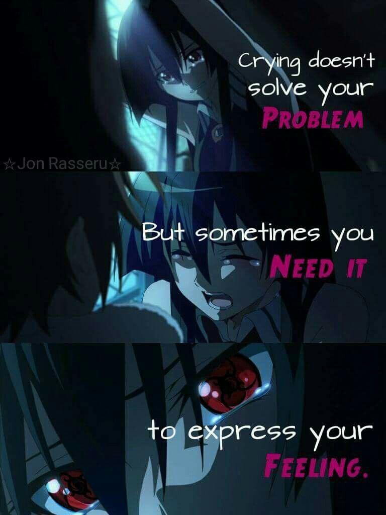 Cool Anime Quotes And Sayings QuotesGram