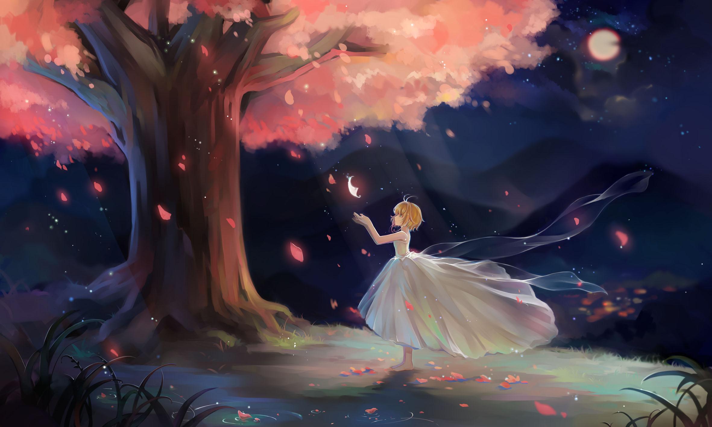 sakura fantasy gown