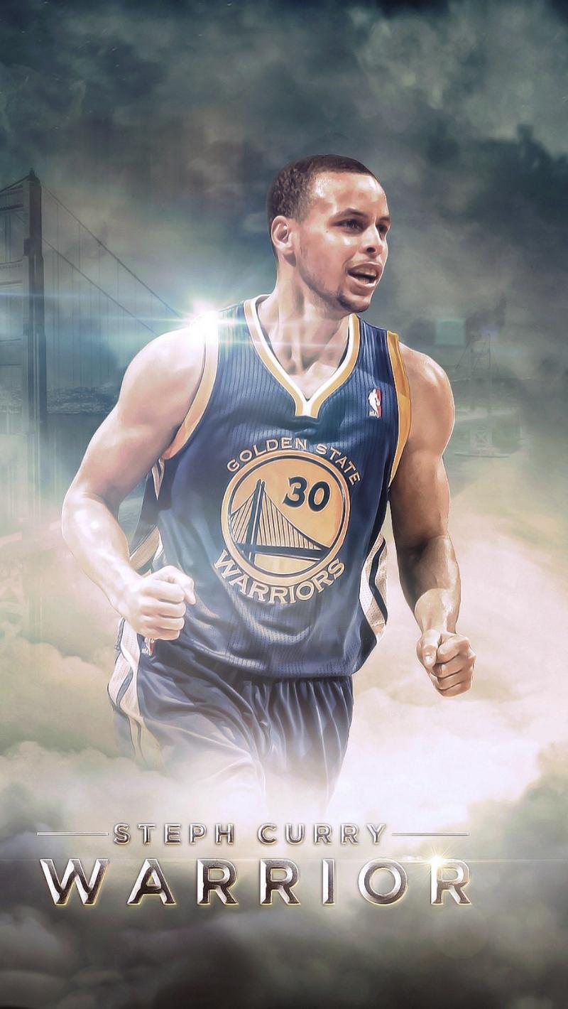 Download wallpaper 800x1420 stephen curry, golden state