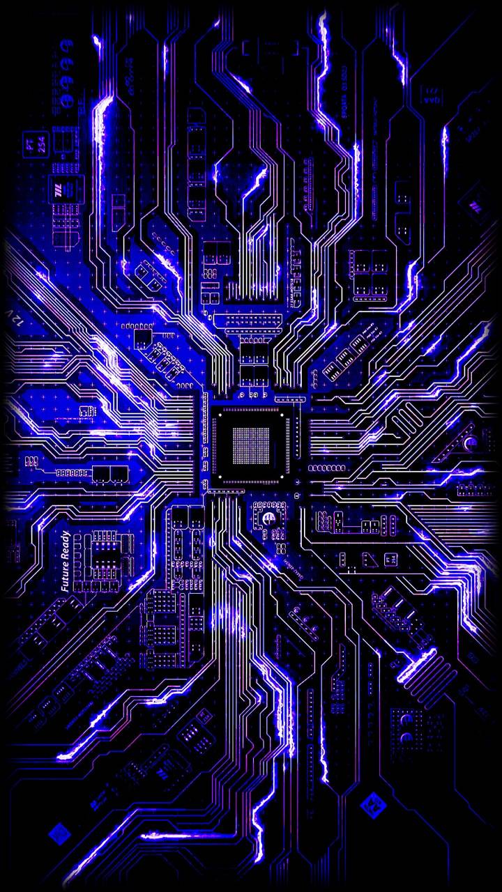 chip circuit wallpaper