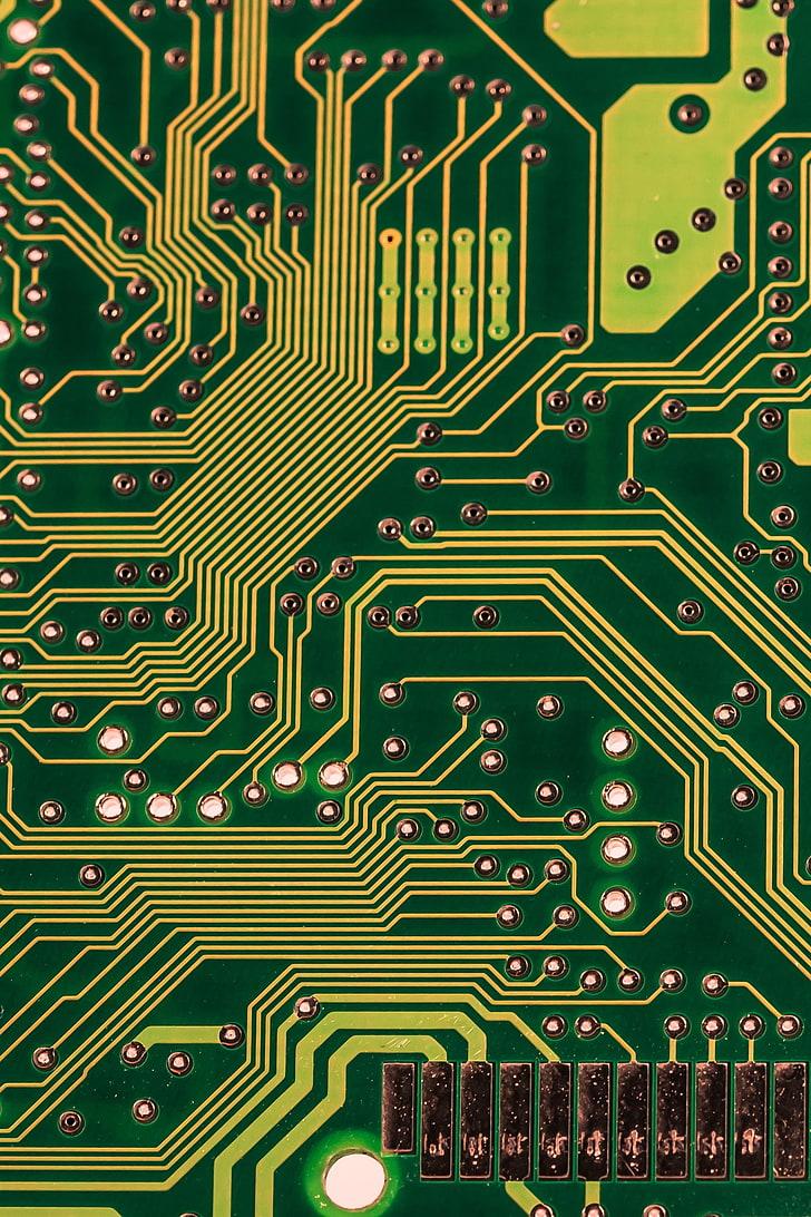 HD wallpaper: chip, microcircuit, component, parts, circuit board, electronics industry