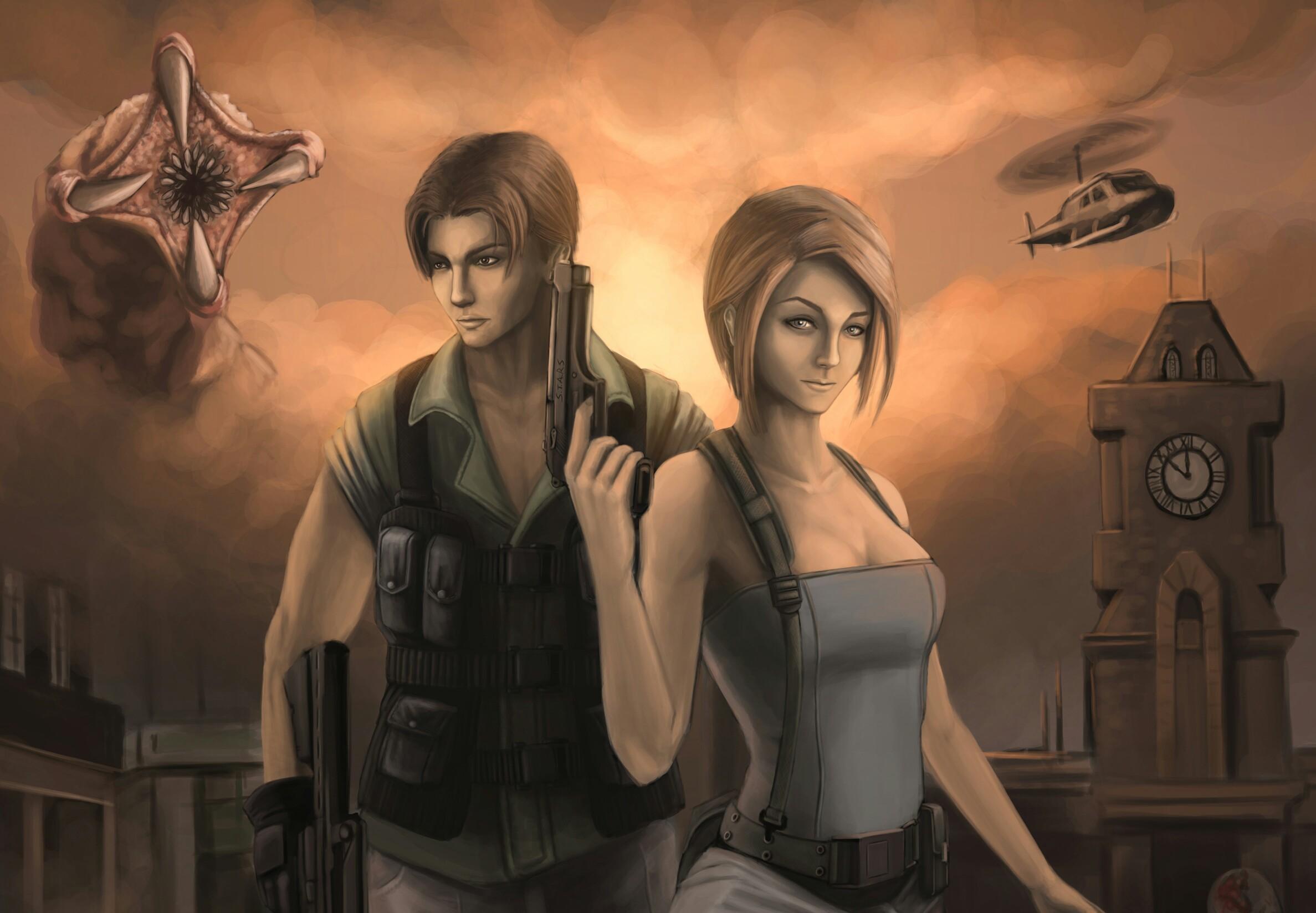 image Resident Evil 3 jill valentine Carlos Oliveira Girls vdeo