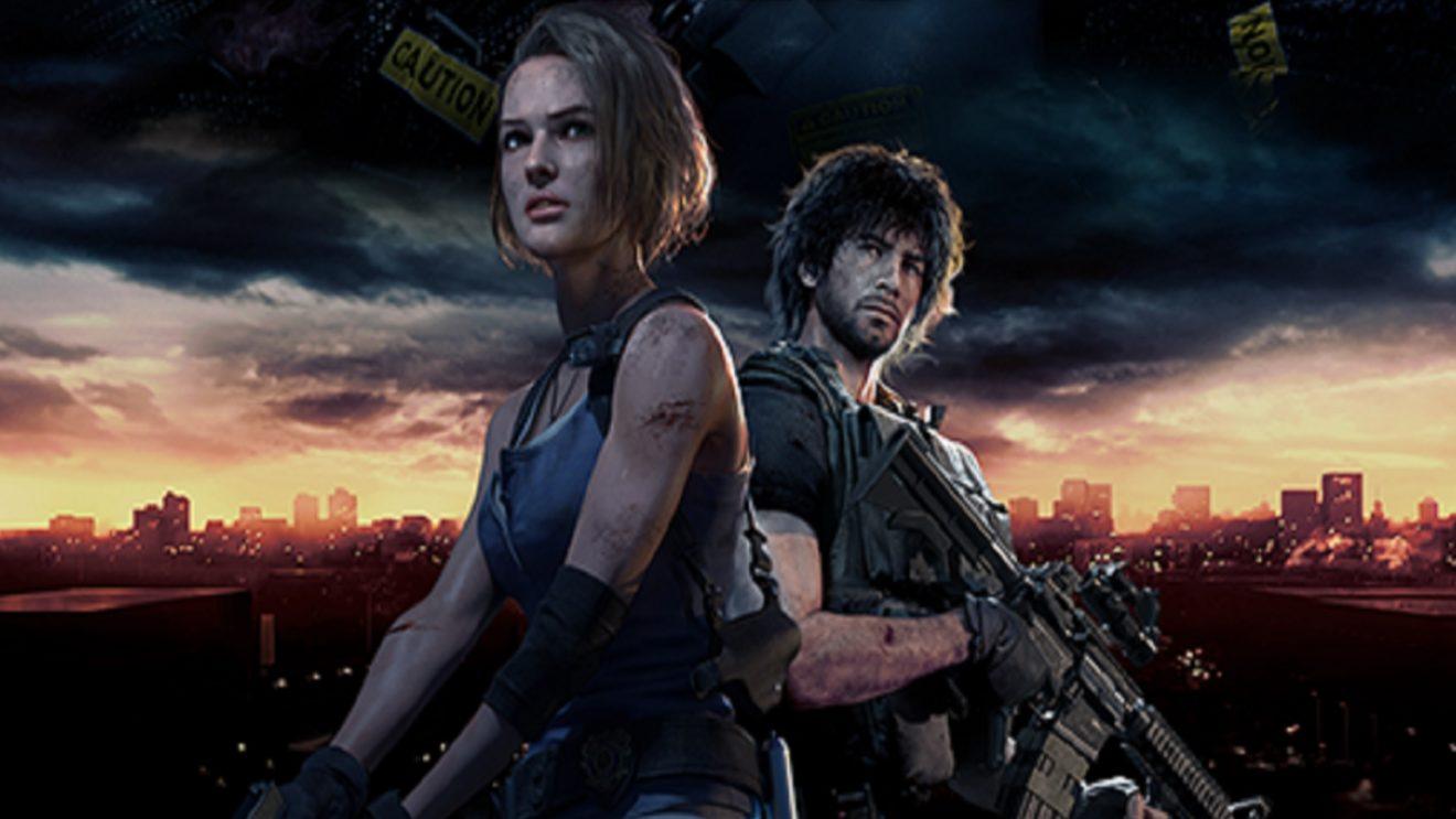 Resident Evil 3 remake cover art appears on PSN